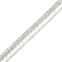 Cords, strips and fabrics of glass and ceramic fibers